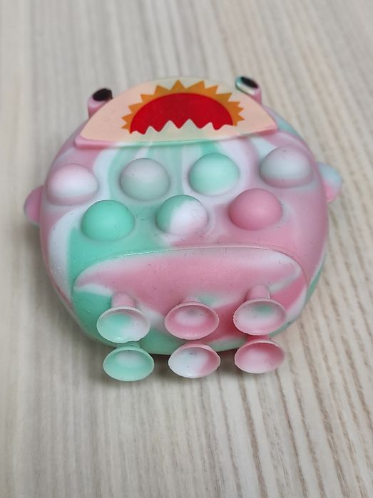 Попирка, pop it, поп іт, поп ит, антистрес Акула, 7см.