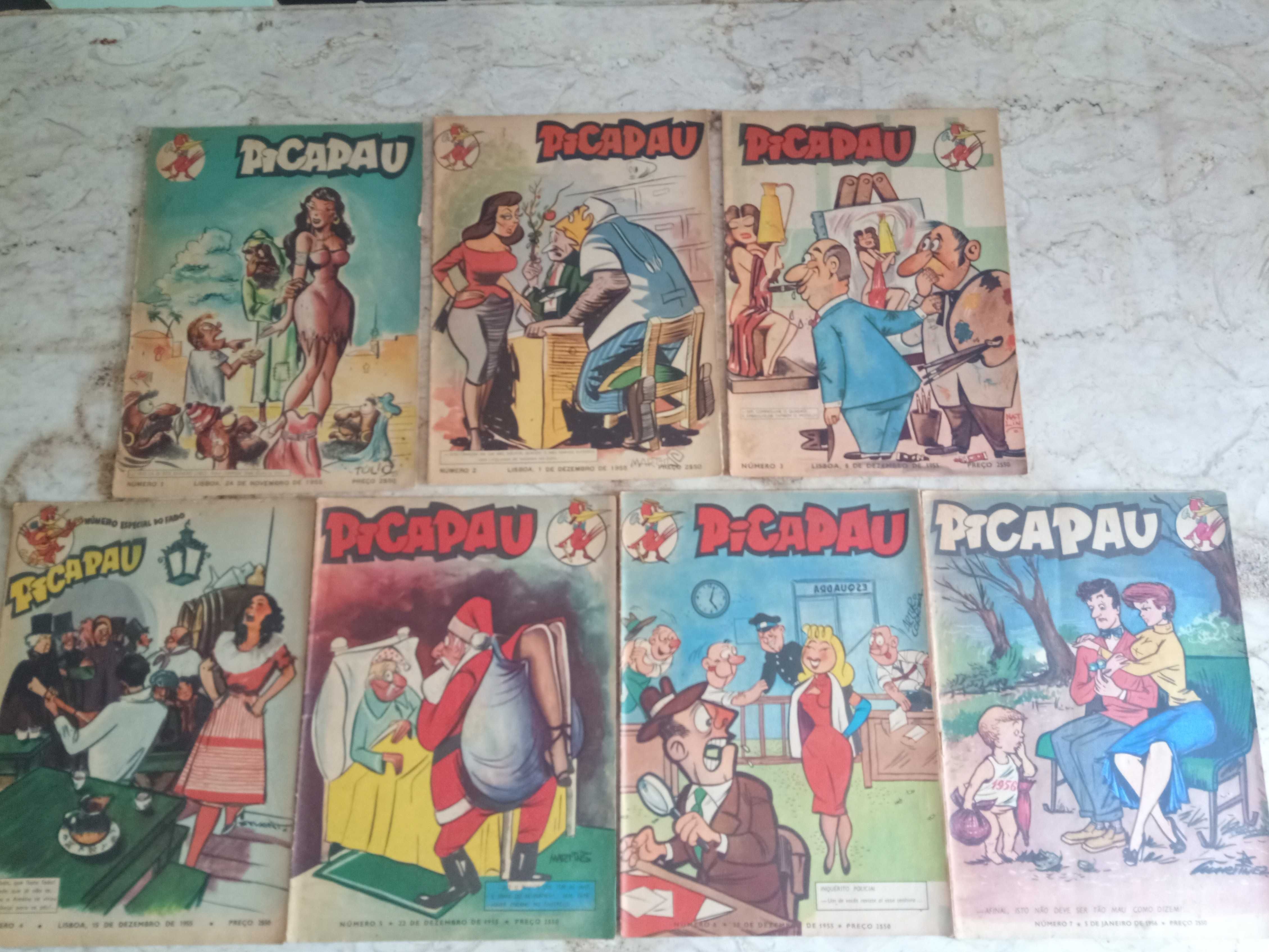 Revista de humor PicaPau anos 50