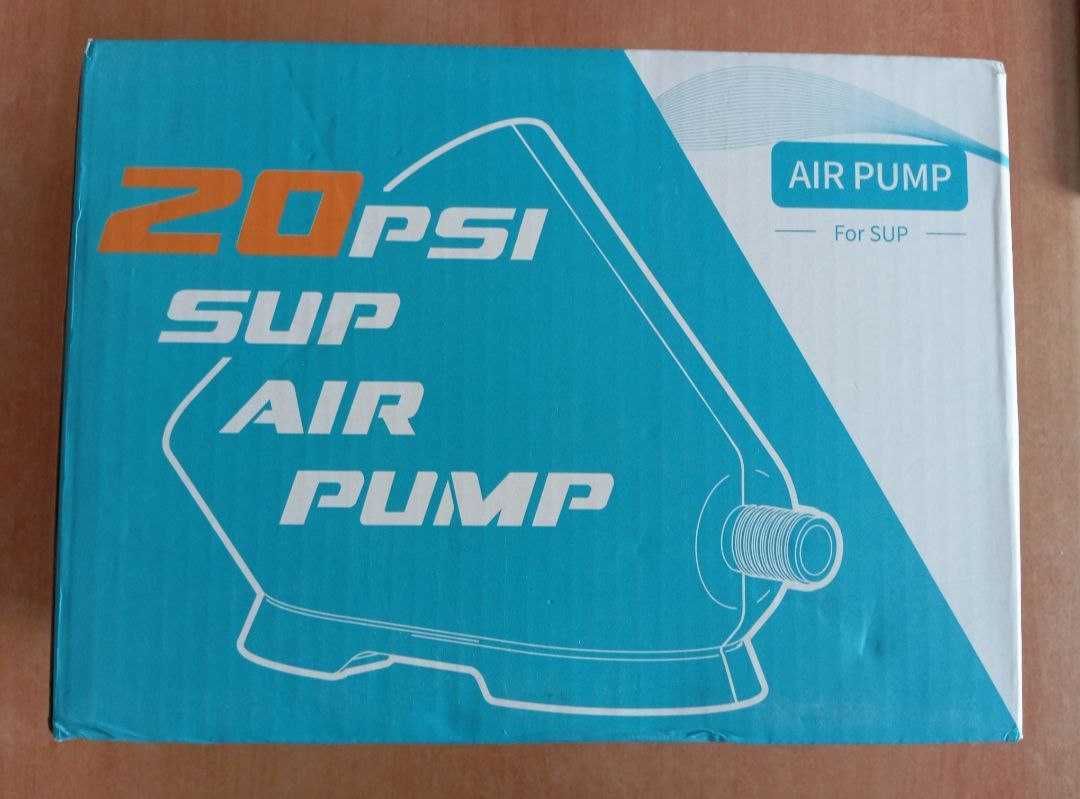 Електропумпа Aqualust 20 PSI каяк байдарка сап sup пумпа дошка насос