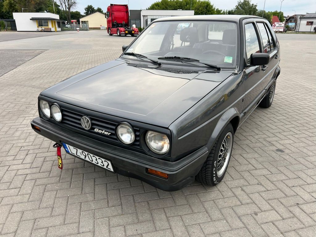 Volkswagen golf II 2  1.6 benzyna mk2 niezardzewiały 1991 sprawny ładn