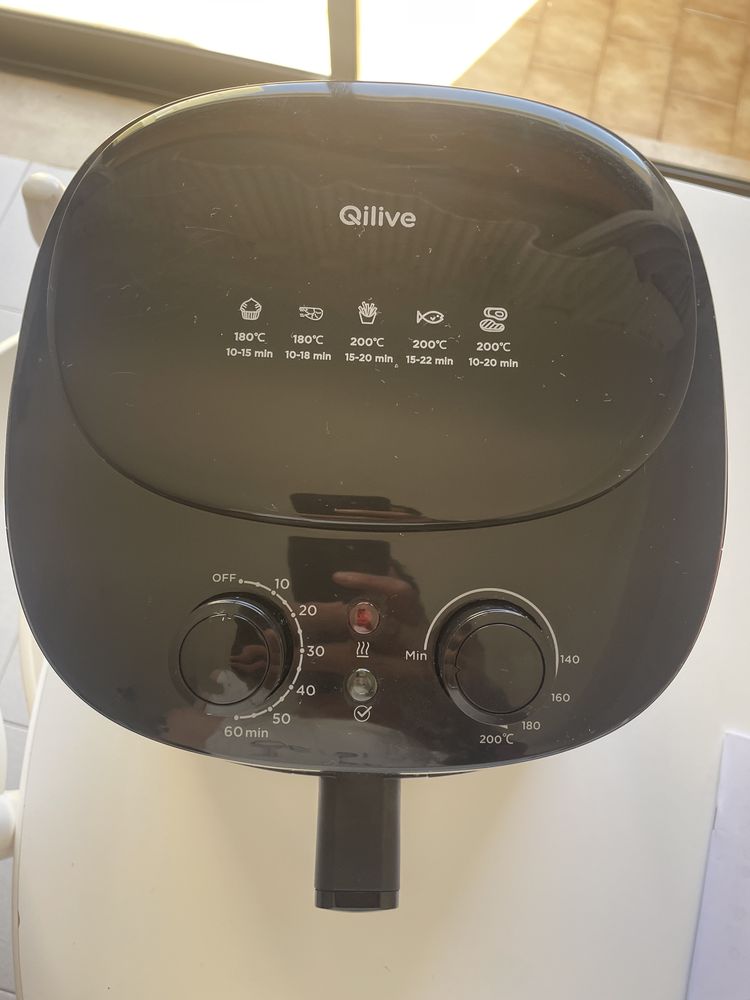 Air fryer  Qlive como nova