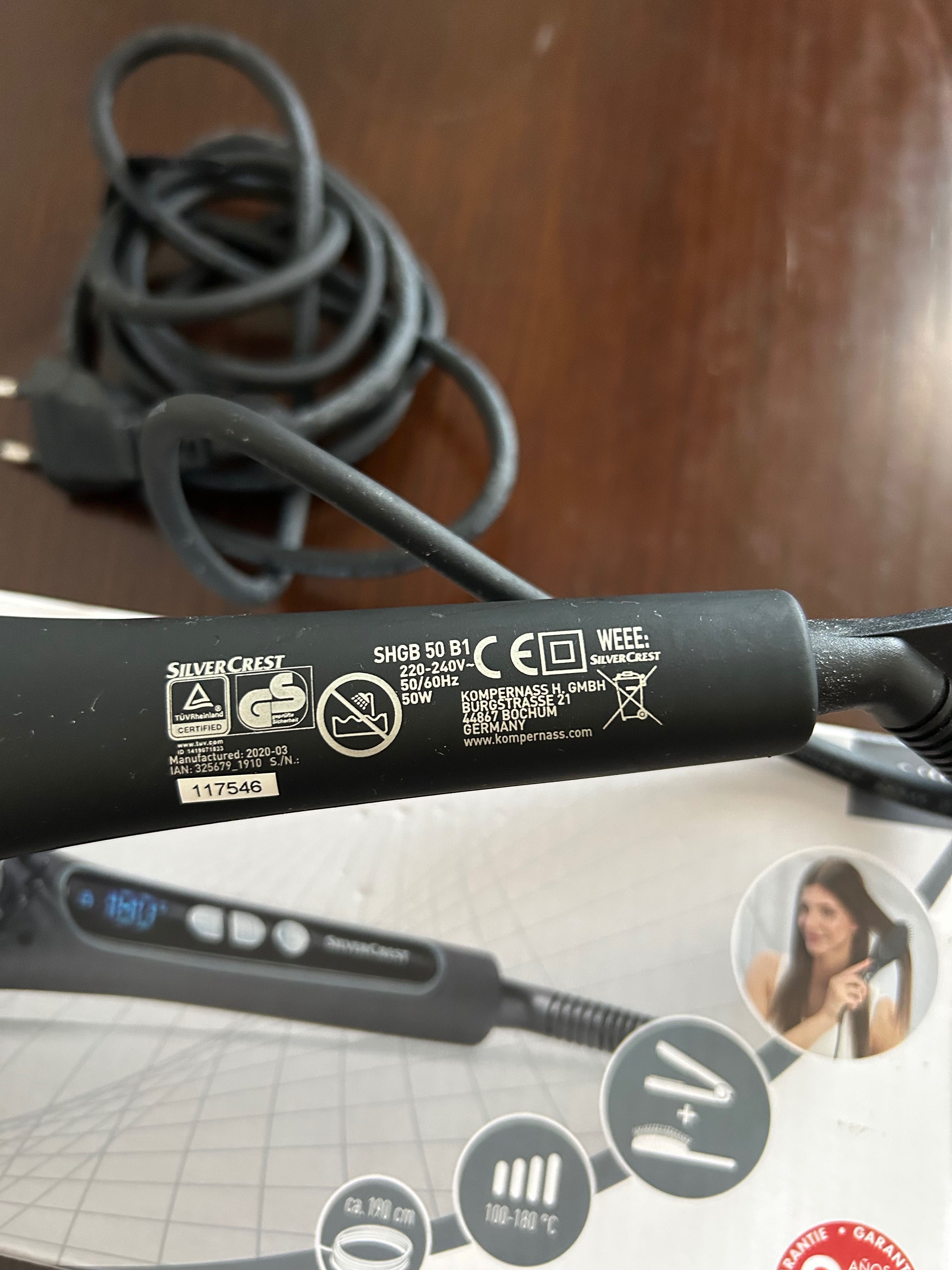 Escova alisadora Silvercrest