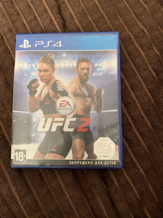 Диск UFC 2, 3 и trackmania для Playstation 4