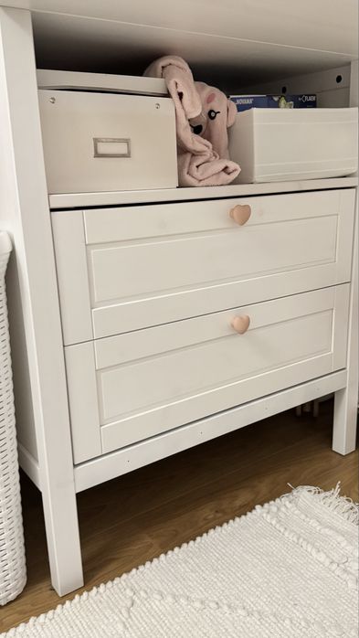 Przewijak z komoda dla niemowląt  IKEA SUNDVIK