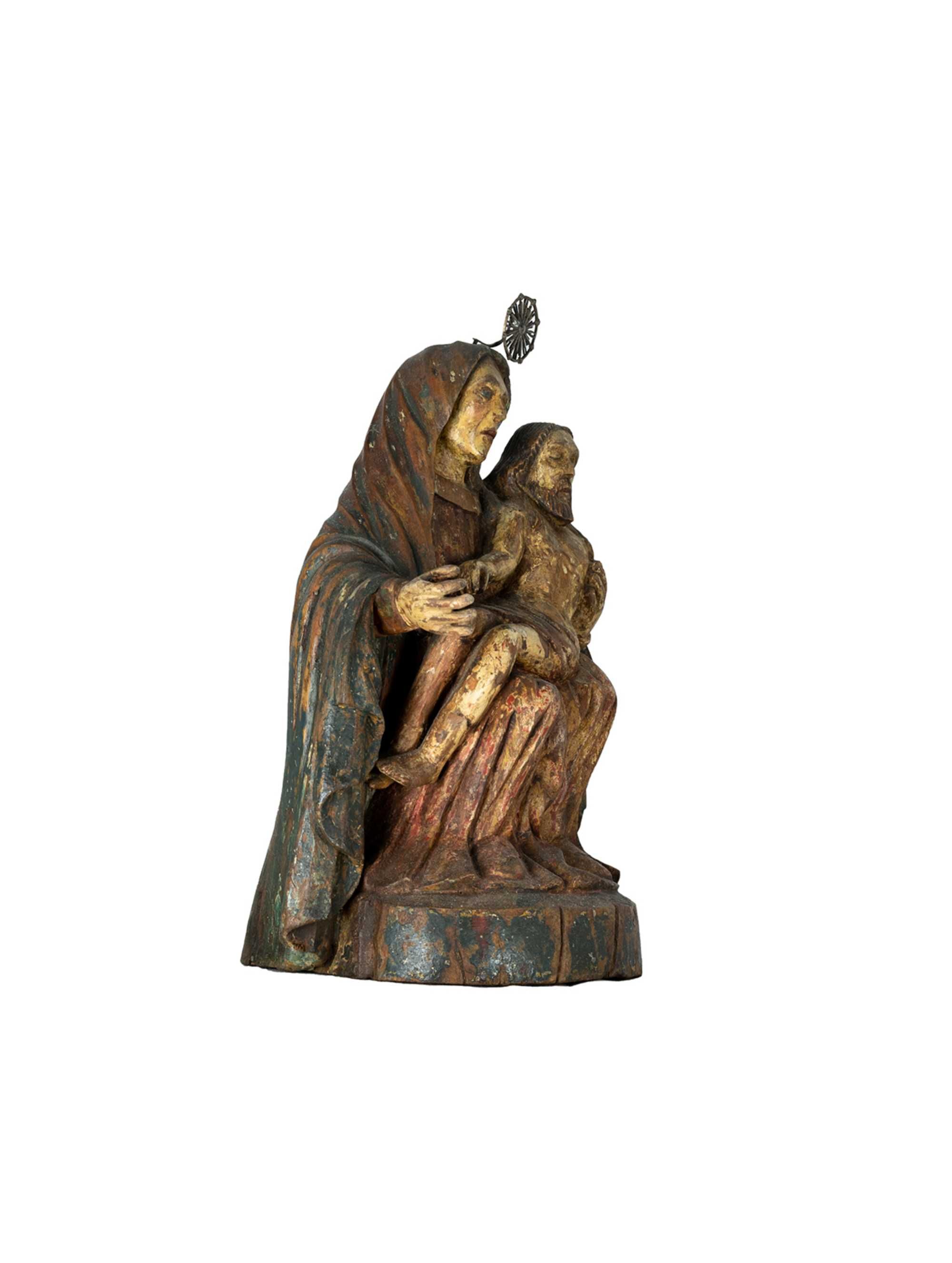 Escultura Pietà Nossa Senhora Piedade Arte Sacra | século XVII