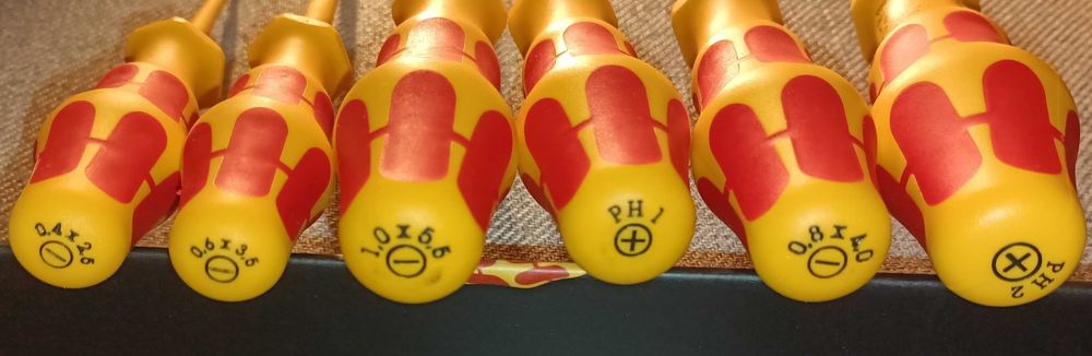 Wera wkrętaki izolowane zestaw 051575 VDE 6cz