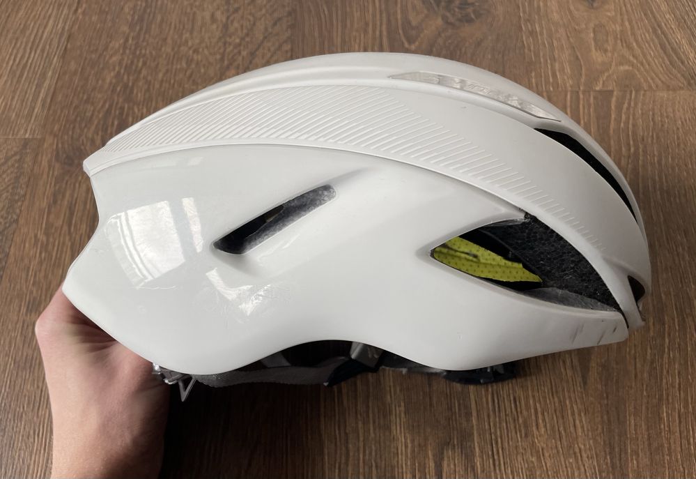 Kask rowerowy Specialized S-Works Evade 2 Angi Mips Biały