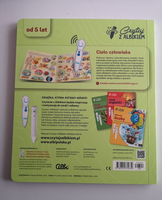 Ciało człowieka Czytaj z Albikiem