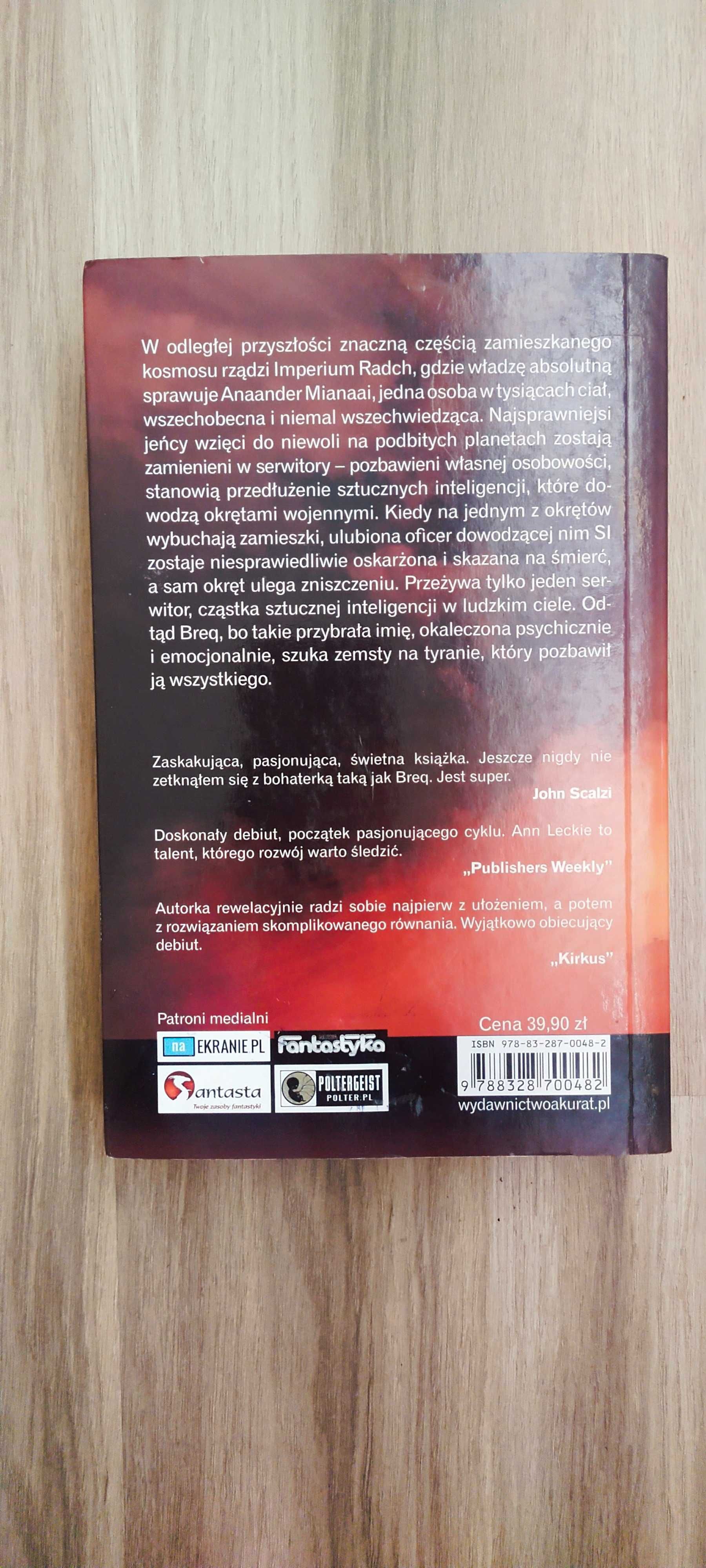 Zabójcza sprawiedliwość - Ann Leckie