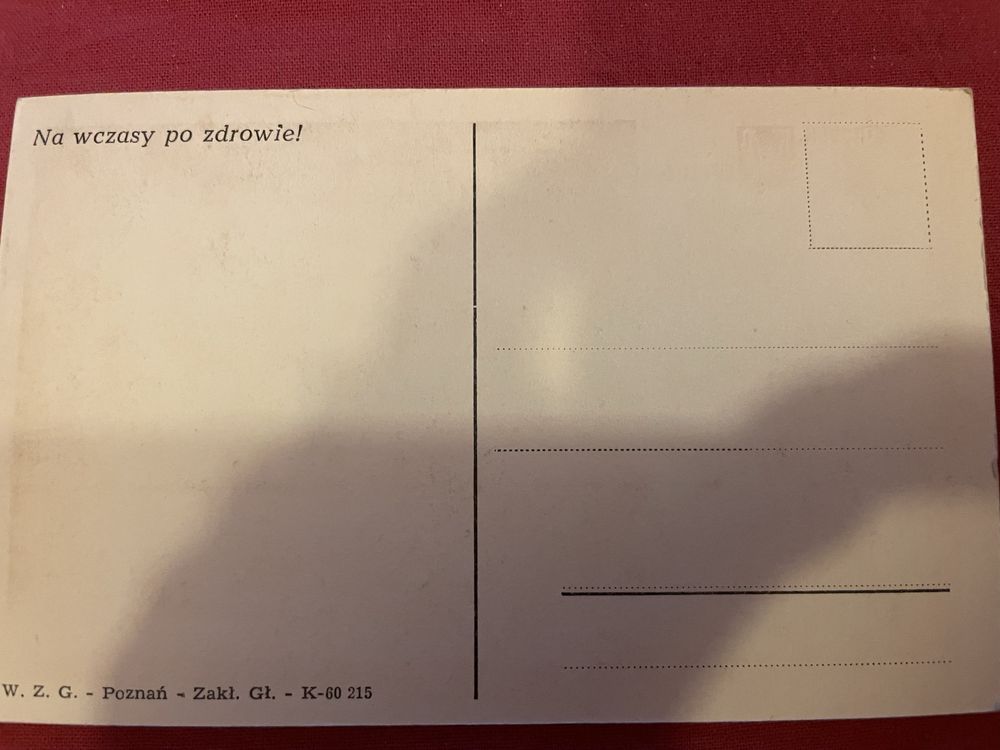 Bardzo stara pocztówka widokówka Las cyganski FWP Bielsko FWP Szarotka