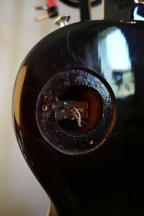 Leworęczna gitara elektryczna Les Paul Samick / Tea Burst, klonowy top