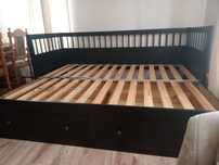 Leżanka Hemnes 80x200 160x200 rozkładana Rama Łóżka