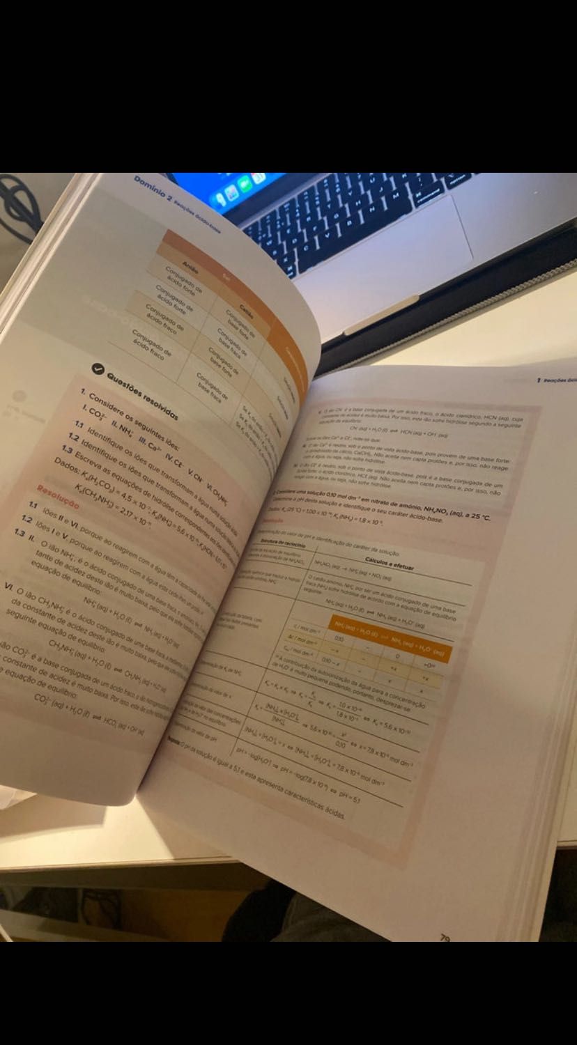 Livro de exercícios-QUÍMICA-11° Ano