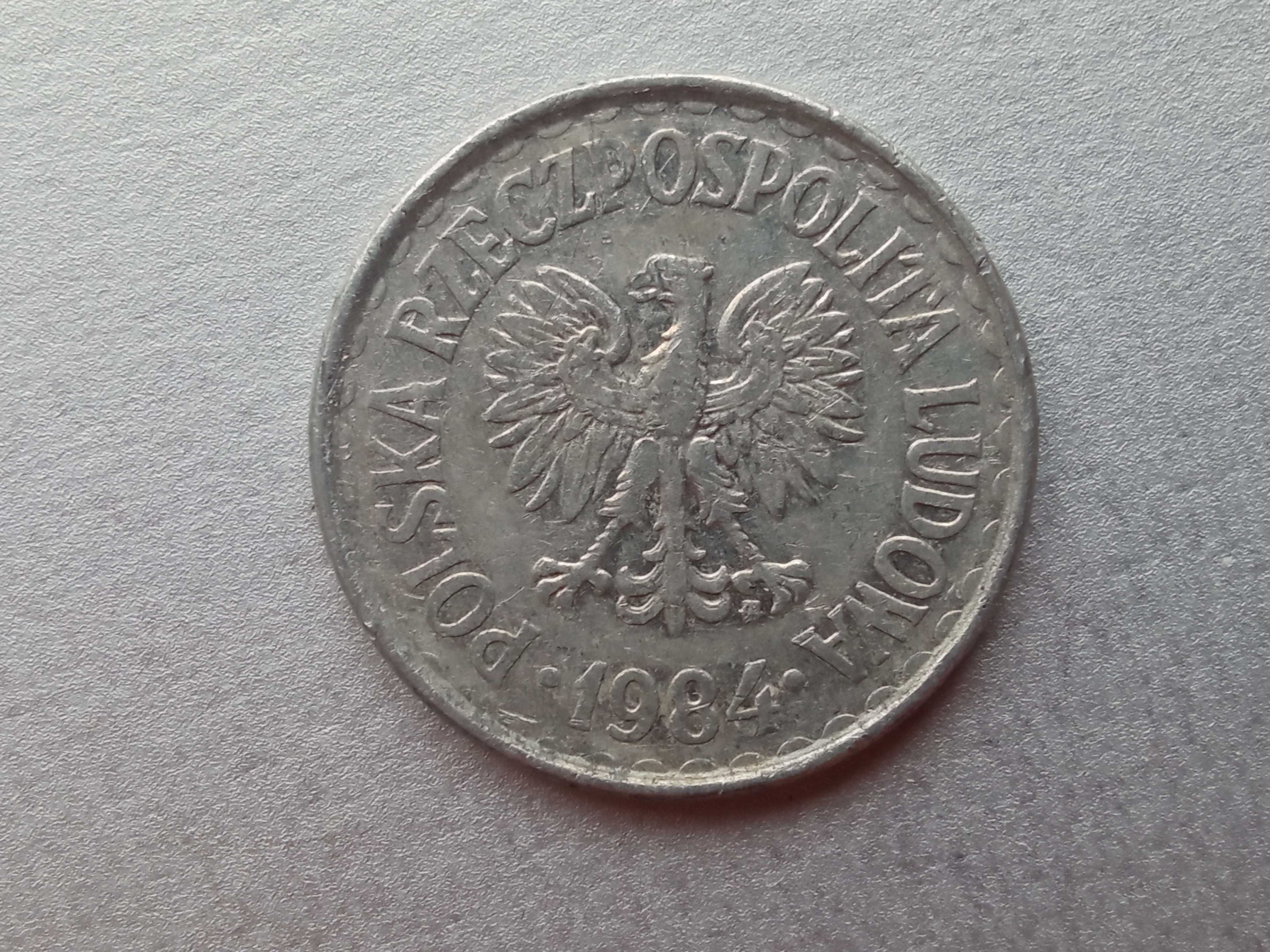 Moneta 1 zł z 1984 roku PRL