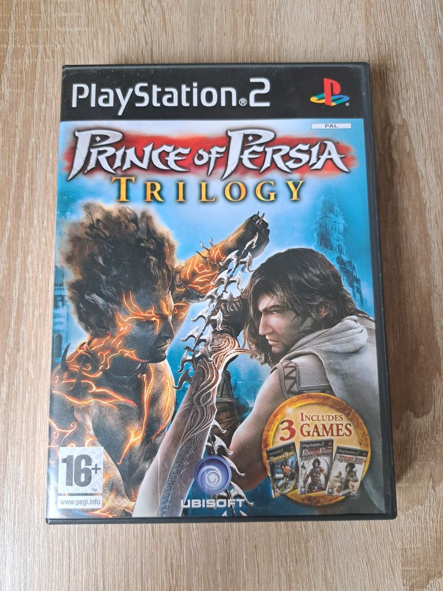 Prince of Persia Trilogy Komplet 3xA Ps2 BDB