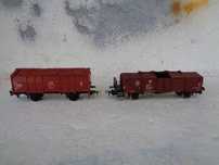 1:87 PIKO 2 vagões transporte de minério comboio