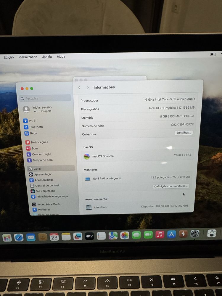 MacBook Air de 13 polegadas A1932