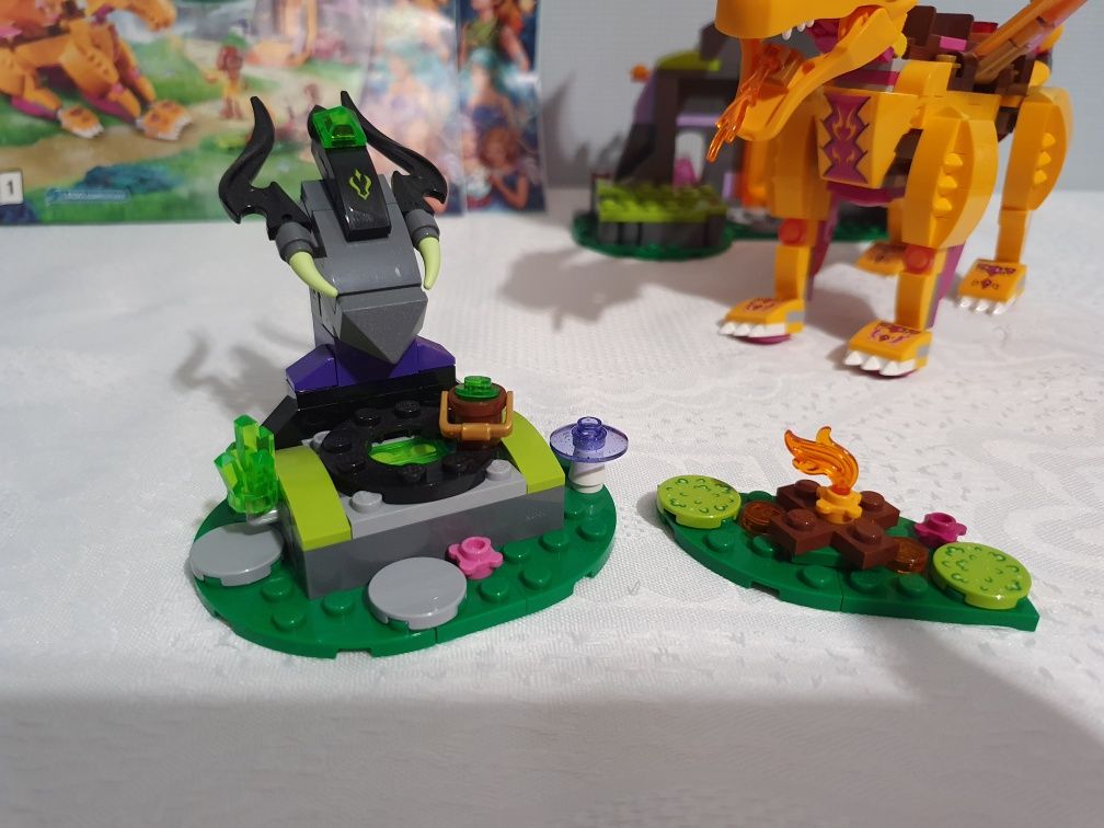 Оригинал LEGO Elves 41175 Лавовая пещера дракона огня