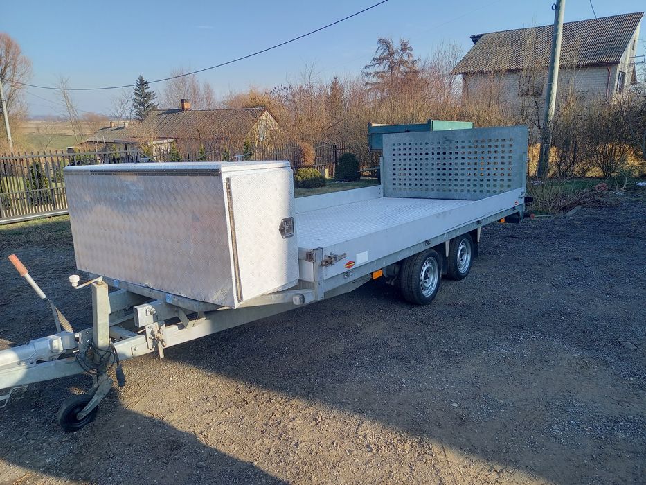 Laweta przyczepa platforma kiper Bockmann 3,5 t