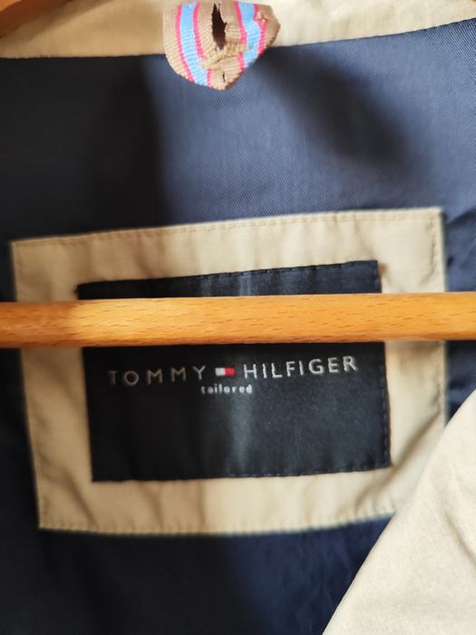 Trencz płaszcz męski na jesień wiosnę Tommy Hilfiger s m