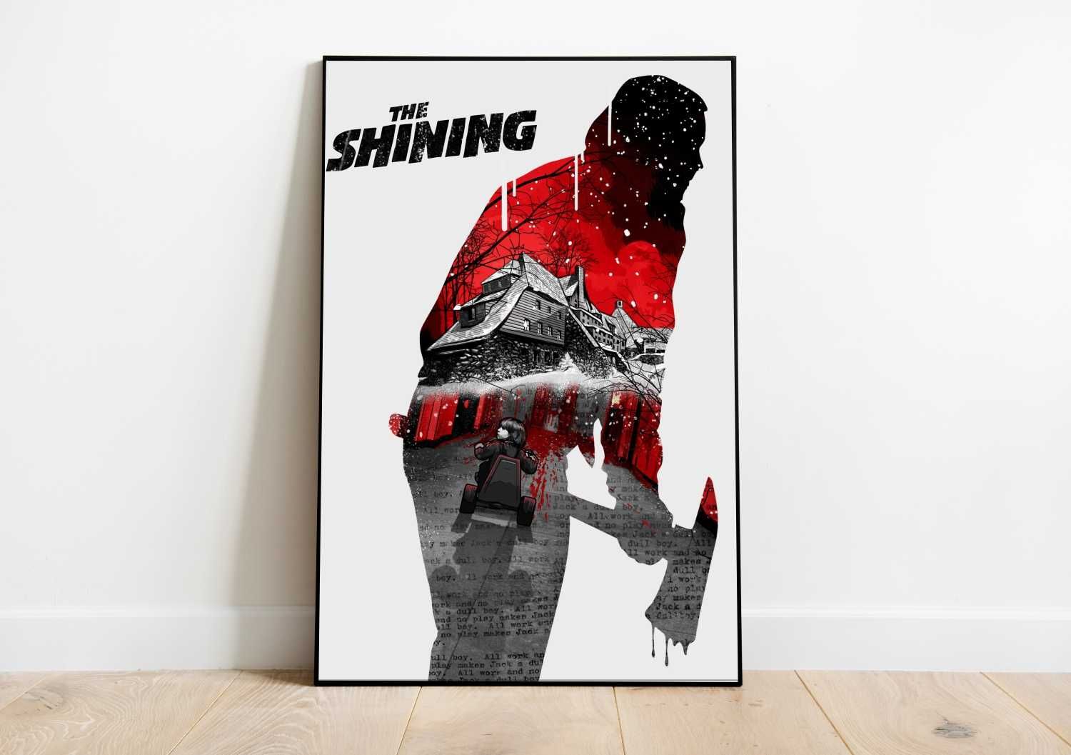 "Сяйво" (The Shining) – культовий постер для фанатів Стівена Кінга