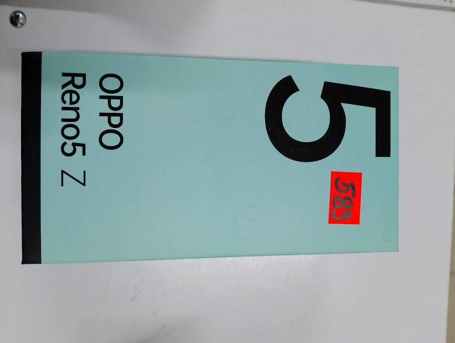 Stan idealny Telefon Oppo Reno 5 Z 8/128 GB - pudełko + ładowarka + sł