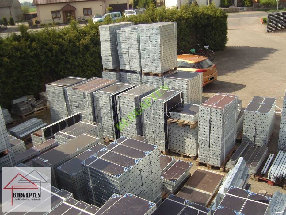 Szalunki ścienne Tekko fundamentowe lekkie 44 m2 Rzeszów Jasło Krosno