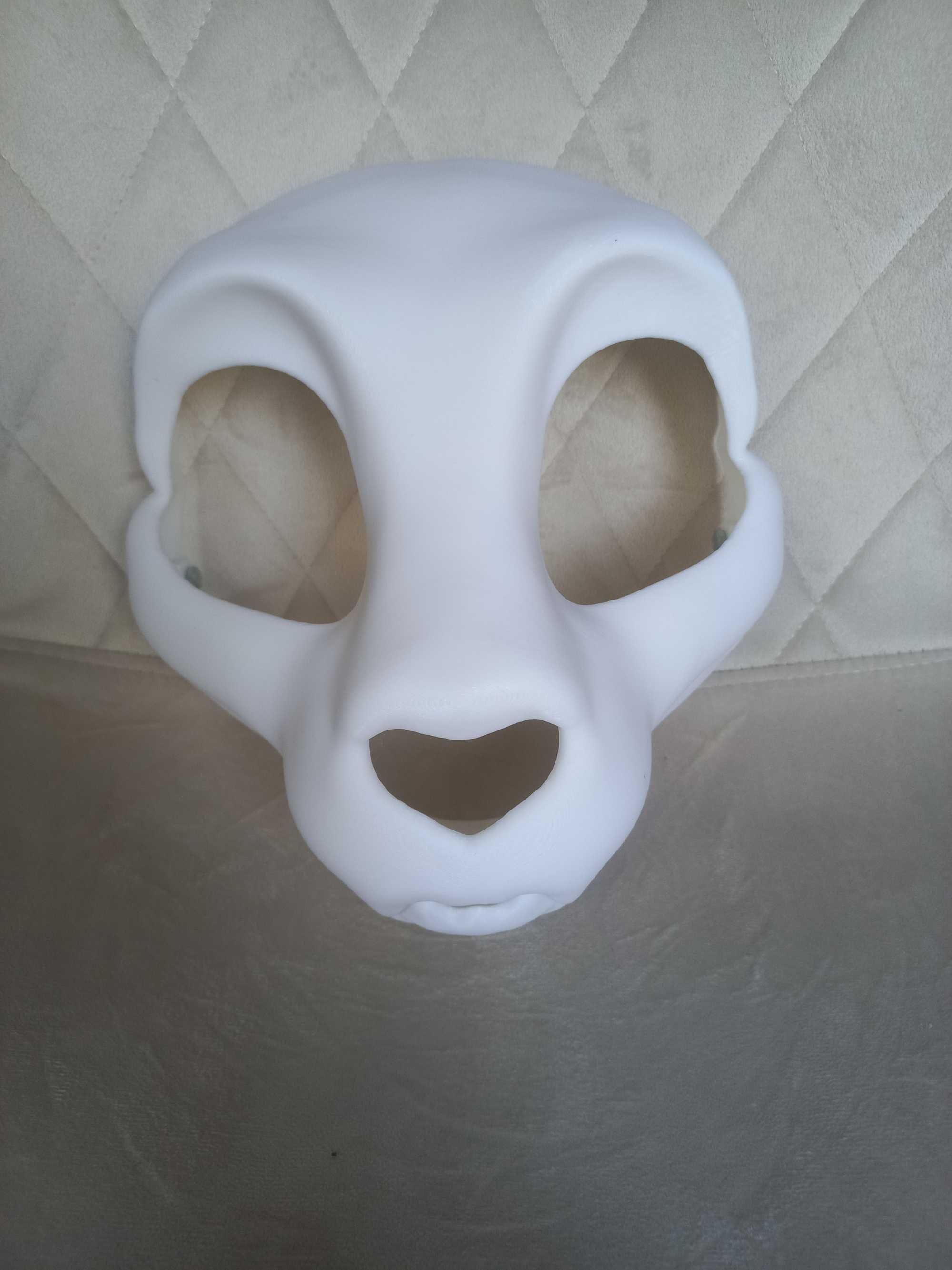 Furry fursuit mask base cosplay kemono fursona maska baza cat toony