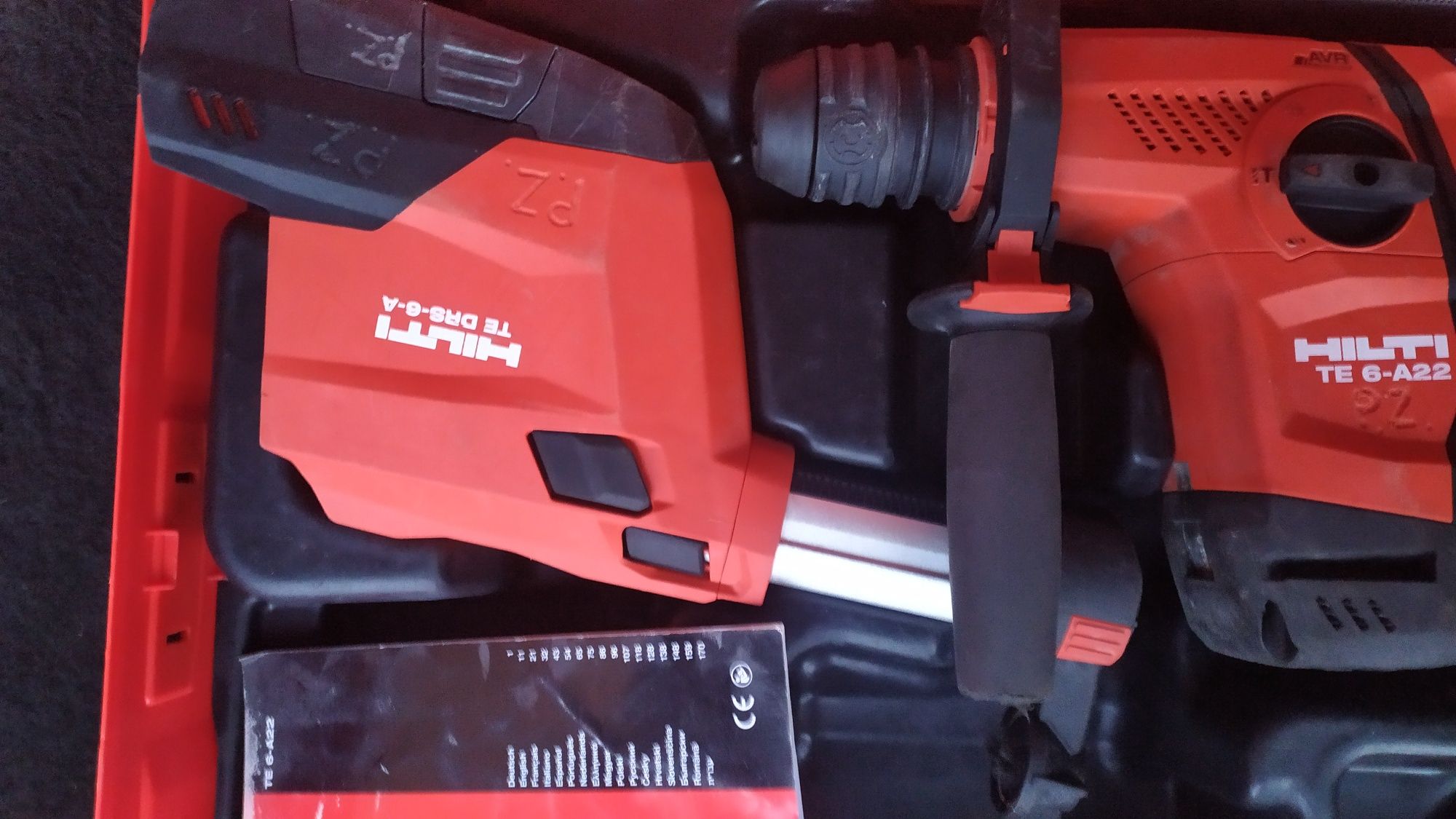 Wiertarka udarowa młotowiertarka SDS plus hilti te6 a22 drs