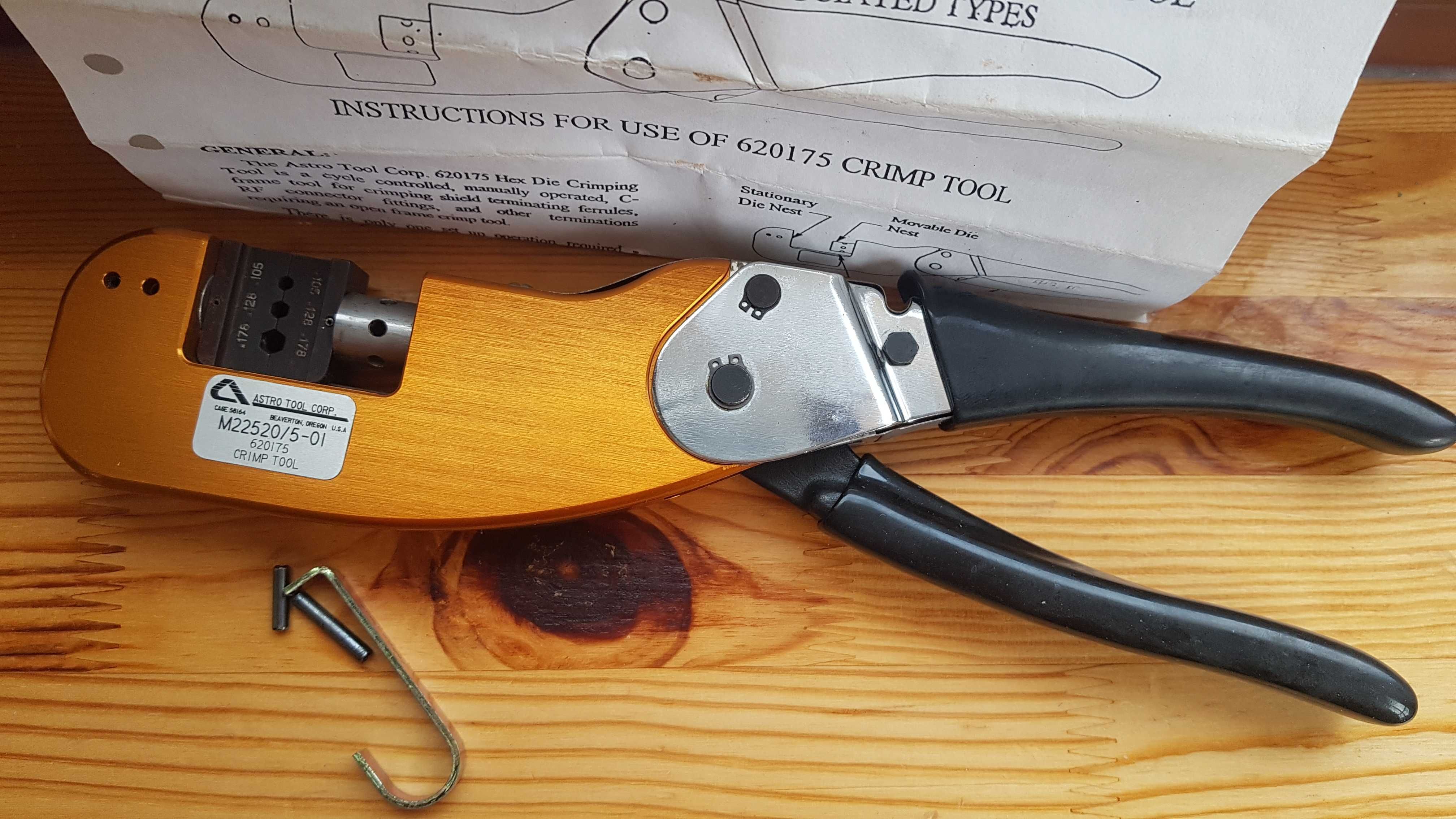 Astro Crimp Tool M22520/5-01 Crimping Tool Crimper