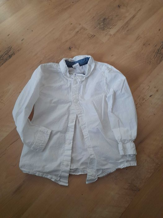 Biała  koszula H&M dla chłopca rozm.92