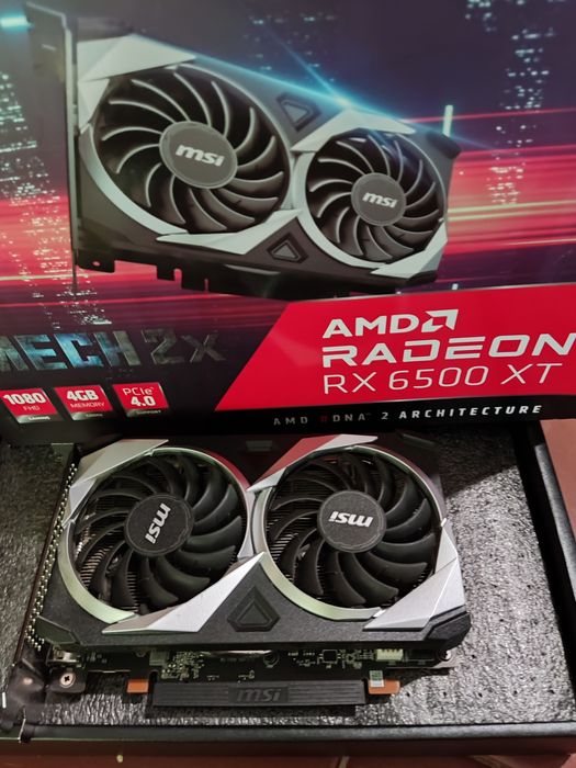 Placa gráfica MSI RX 6500 XT