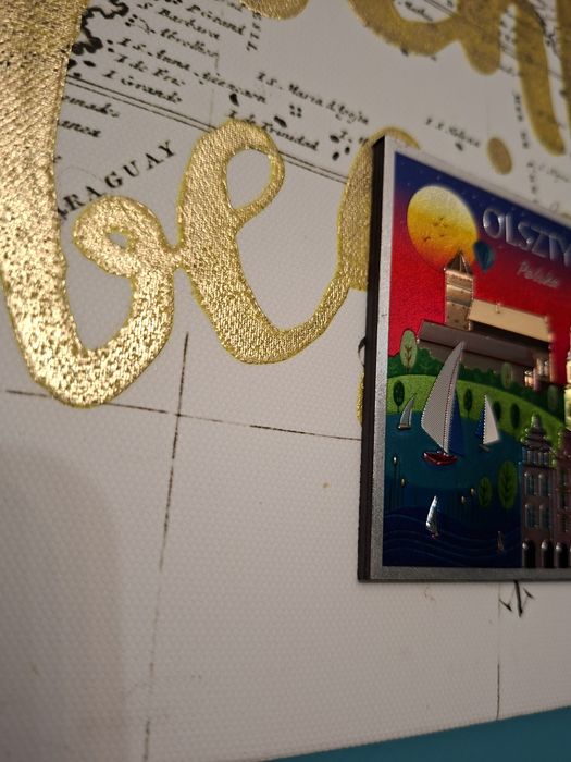 Kolorowy magnes Olsztyn Mazury