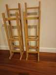Porta rolos IKEA para papel higiénico em bambu, novos!