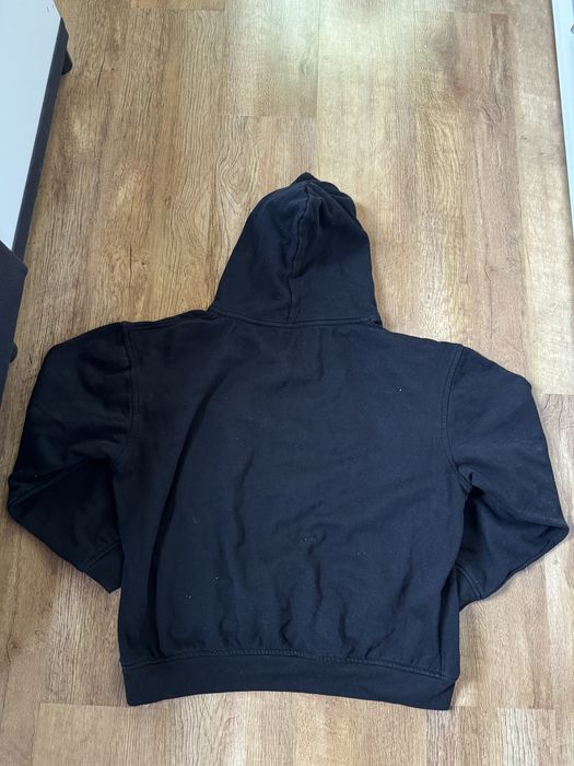 Bluza admor czarna Hell z cekinami czerwonymi hoodie oversize y2k