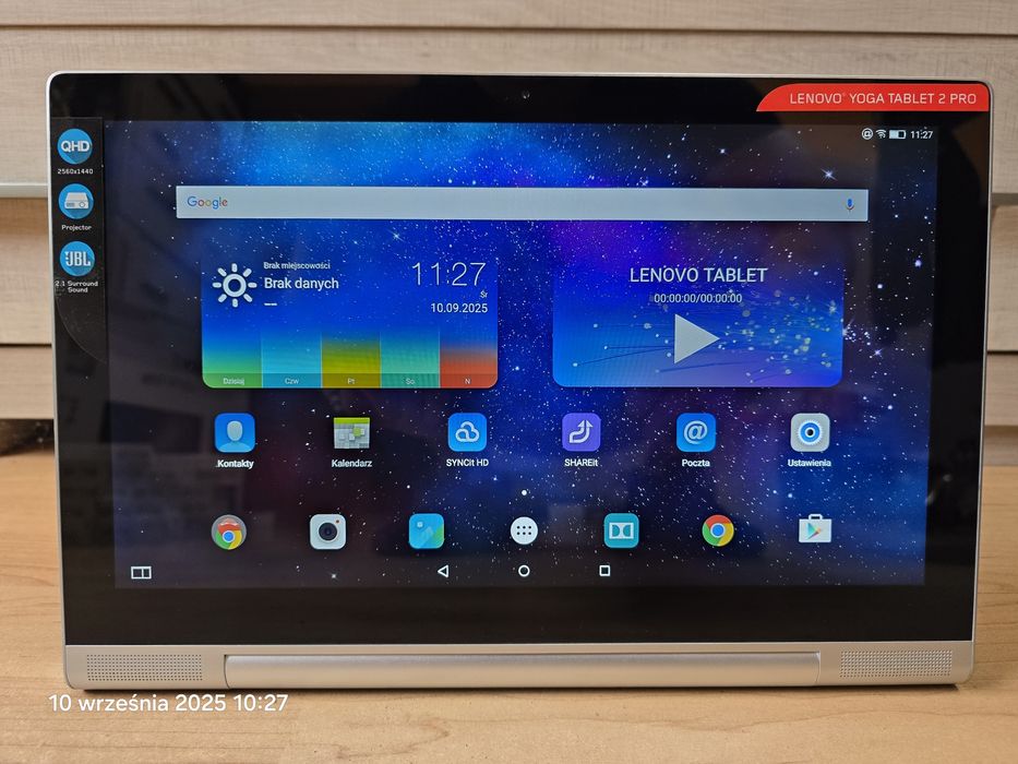 LENOVO YOGA TABLET 2 PRO 13.3" wbudowany projektor