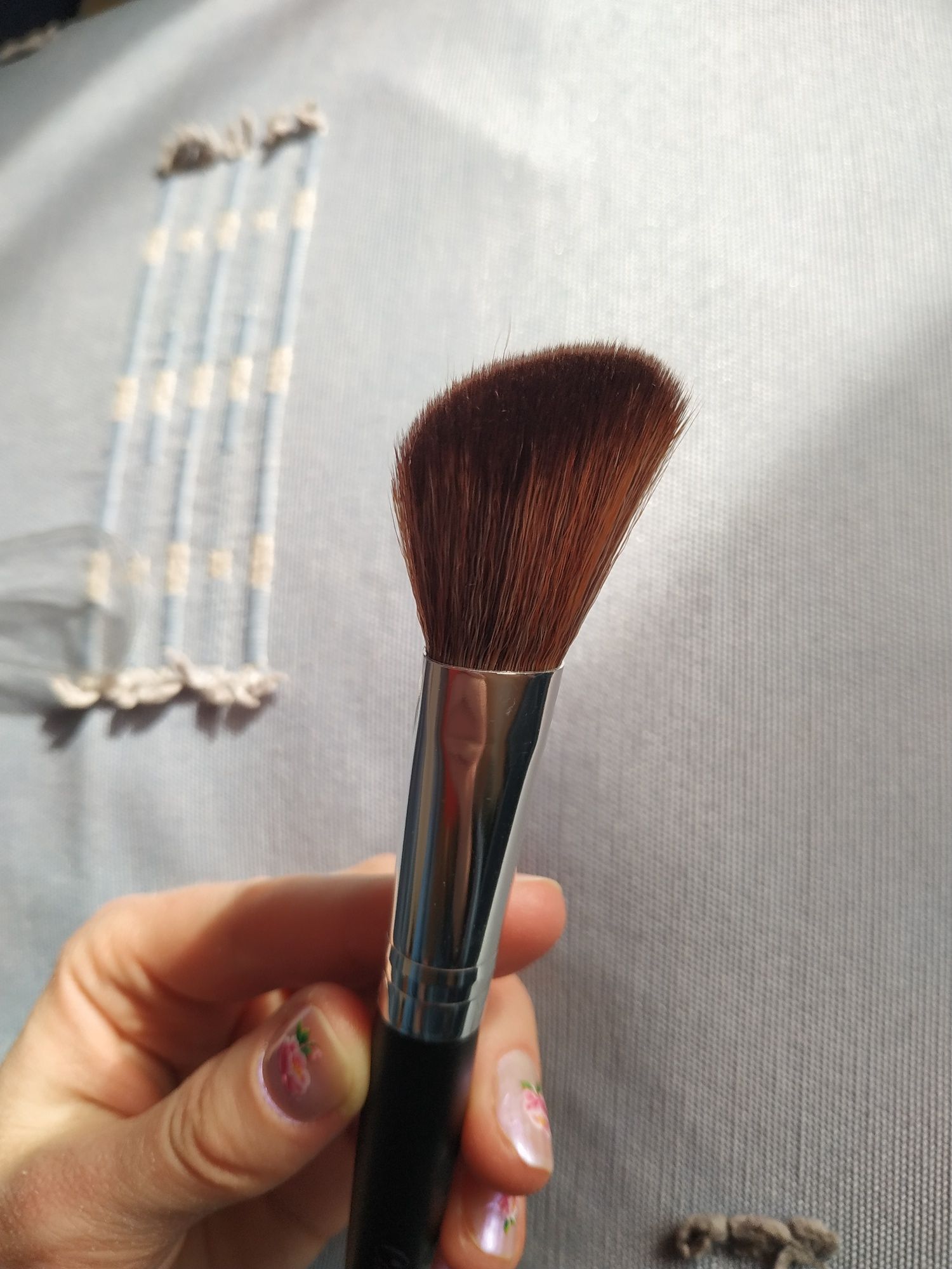 Кисточка для румян и пудры Camill Lady, пензлик для макіяжу новий