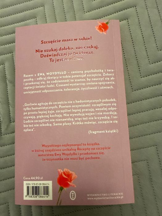 Wszystkiego najlepszego, książka Ewy Woydyłło