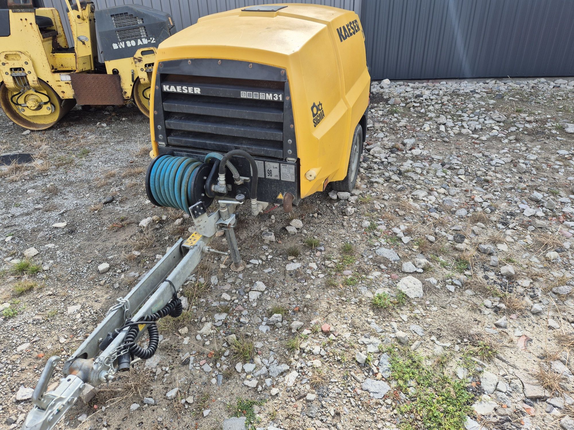 Kompresor śrubowy Kaeser m31 generator prądotwórczy Atlas Copco