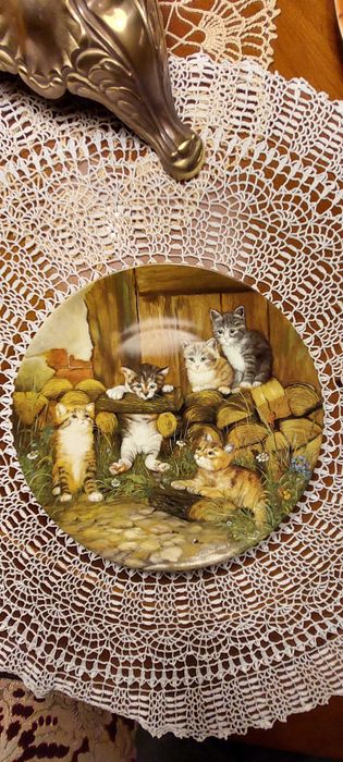 тарелки декоративные Котята Германия Bradex