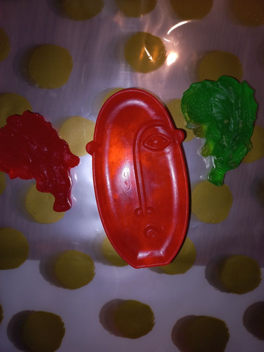Ręcznie robione mydło glicerynowe na święta,symbol Nowego Roku,prezent