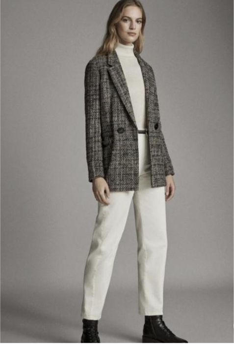 Піджак Massimo Dutti коричневий 36 S