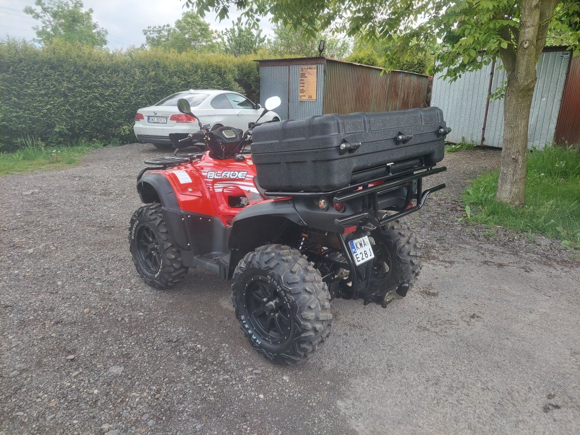 Quad TGB BLADE 550 - IRS - zarejestrowany! Blokada! 4x4 Kufer Alufelgi