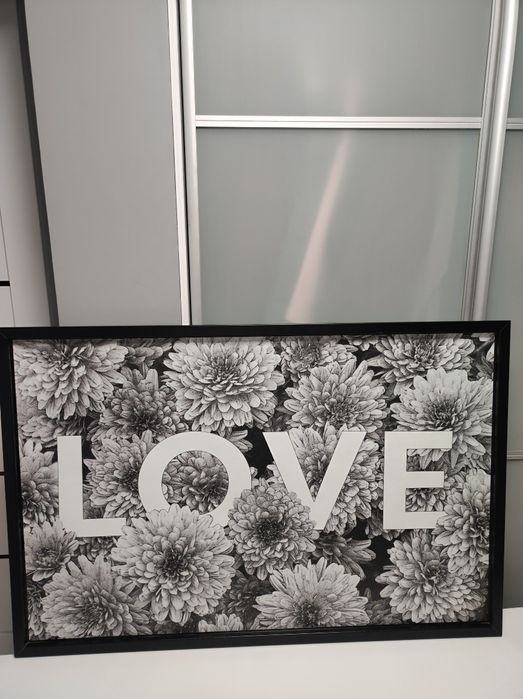 Obraz duży Love Ikea