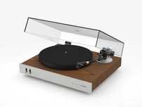 Unitra gramofon GSH-630 FRYDERYK (srebrny / orzech amerykański)