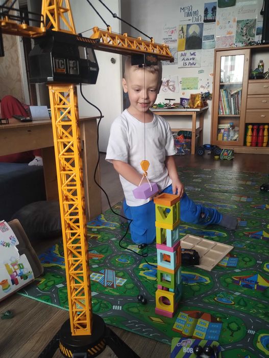 Підйомний кран дитячий великий