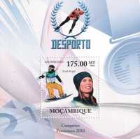 Mozambik 2010 cena 4,90 zł kat.8€ (5) - snowboard