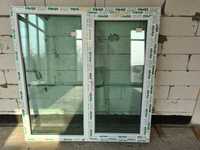 Новое м/п окно 1500х1480, 70 мм с двухкамерным стеклопа