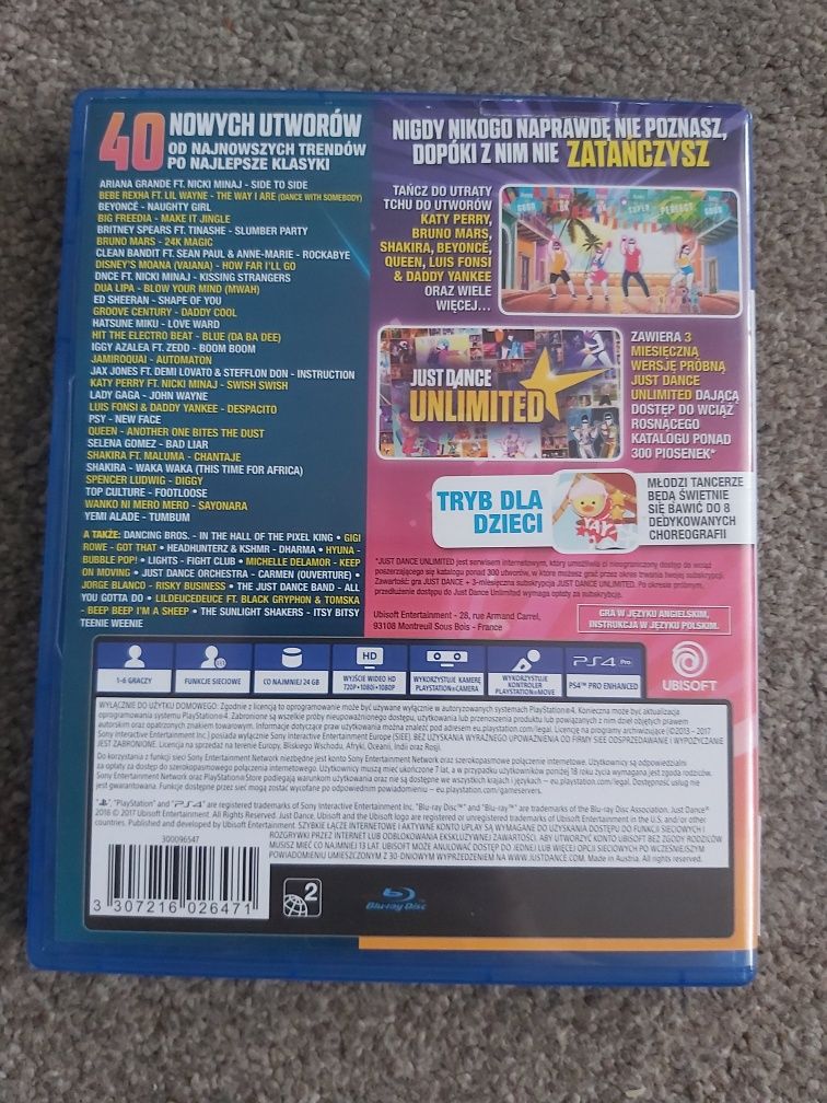 Just Dance 2018 ps4