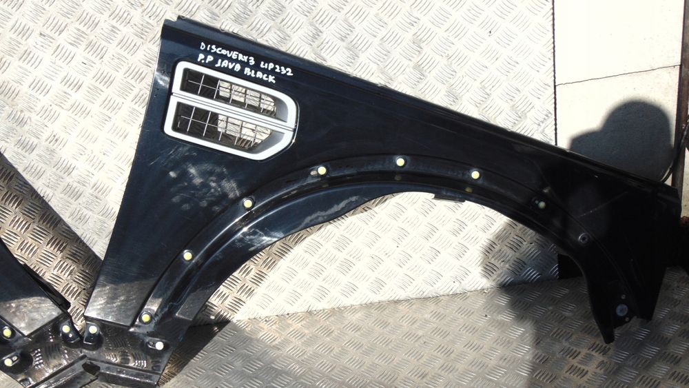 błotnik prawy lewy przód land rover discovery 3 iii java black
